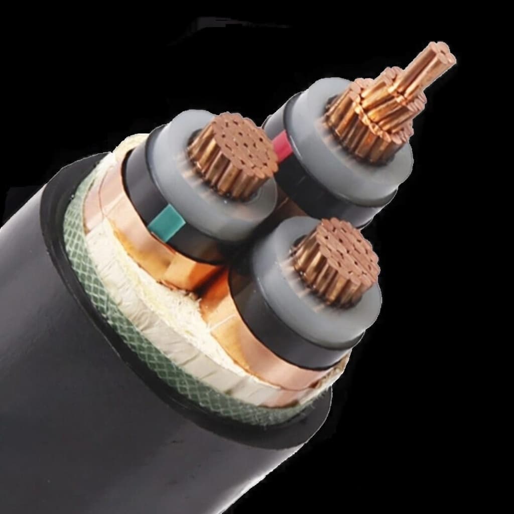 unarmoured copper cable -3 core